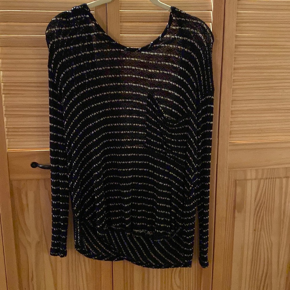 Free People open back long sleeve tunic
